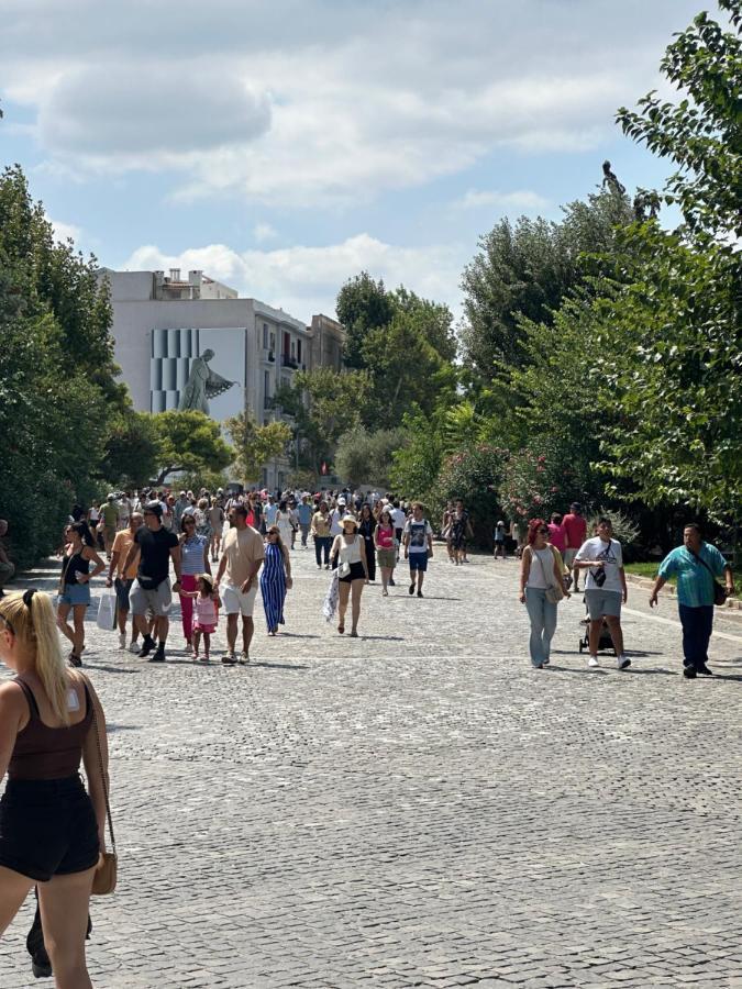 Modern Apartment 200M From Acropolis 100Mbps Netflix أثينا المظهر الخارجي الصورة